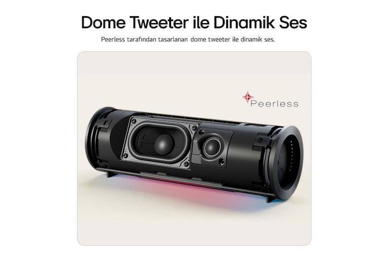 USP kartı: Dome tweeter