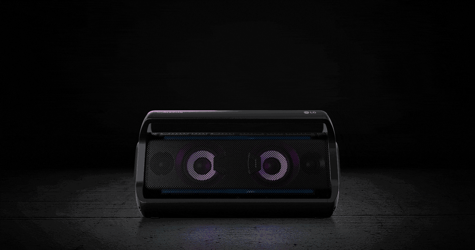 Işıklı Bluetooth MERIDIAN Hoparlör XBOOM Go 40W Su Geçirmez PK7