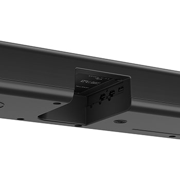 LG Soundbar S80TY’nin arkadan açılı görünümü