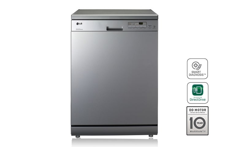 A&#43;&#43;, 14 Kişilik Bulaşık Kapasitesi, 10 Yıl Inverter Direct Drive Motor Garantisi, Smart Diagnosis™/Akıllı Teşhis D1450LF1 için önden görünüm