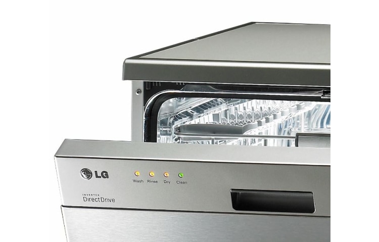 LG A++, 14 Kişilik Bulaşık Kapasitesi, Slim Direct Drive Motor, 10 Yıl Inverter Direct Drive Motor Garantisi, Smart Rack™, D1452LF