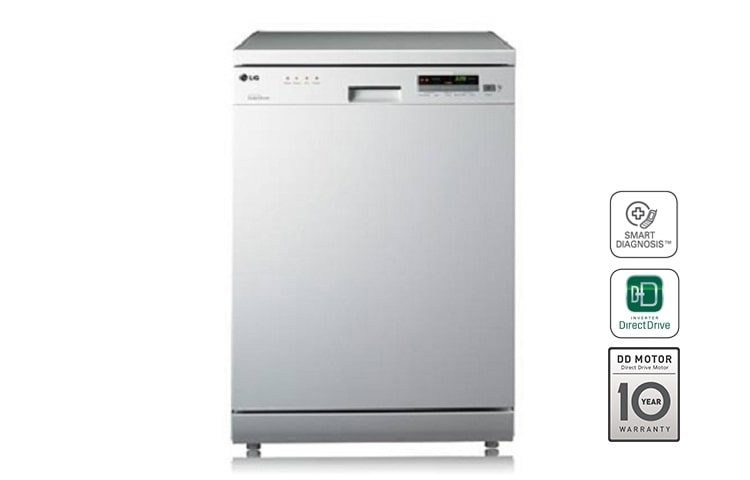 A&#43;&#43;, 14 Kişilik Bulaşık Kapasitesi, 10 Yıl Inverter Direct Drive Motor Garantisi, , Smart Diagnosis™/Akıllı Teşhis D1452WF için önden görünüm