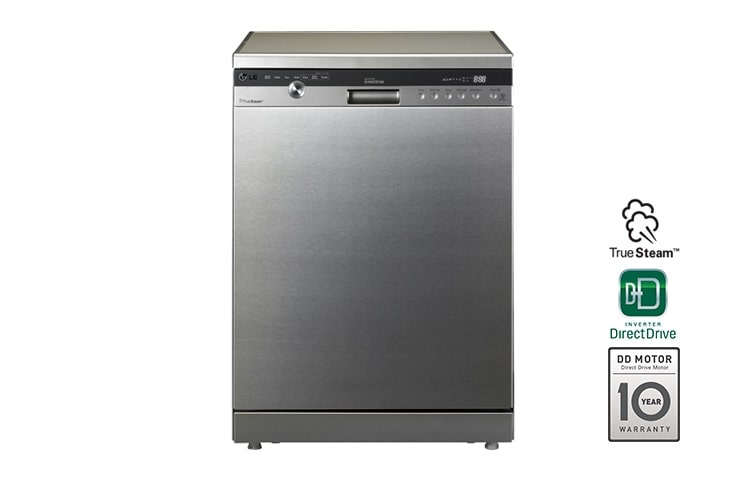 A&#43;&#43;, 14 Kişilik Bulaşık Kapasitesi, 10 Yıl Inverter Direct Drive Motor Garantisi, True Steam™, Smart Rack™, Vario Yıkama, Smart Diagnosis™/Akıllı Teşhis D1454CF için önden görünüm