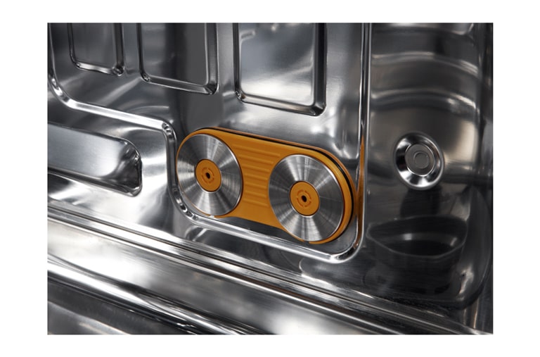 LG A++, Siyah Renk, True Steam™/ Buharlı Yıkama, LCD Kontrol Ekranı, Smart Rack™, D1454DF