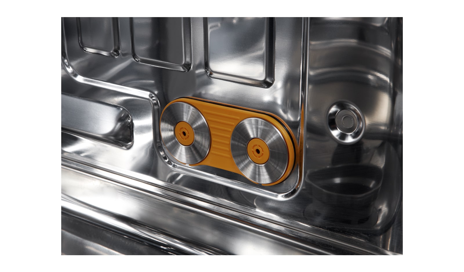 LG A++, Siyah Renk, True Steam™/ Buharlı Yıkama, LCD Kontrol Ekranı, Smart Rack™, D1454DF