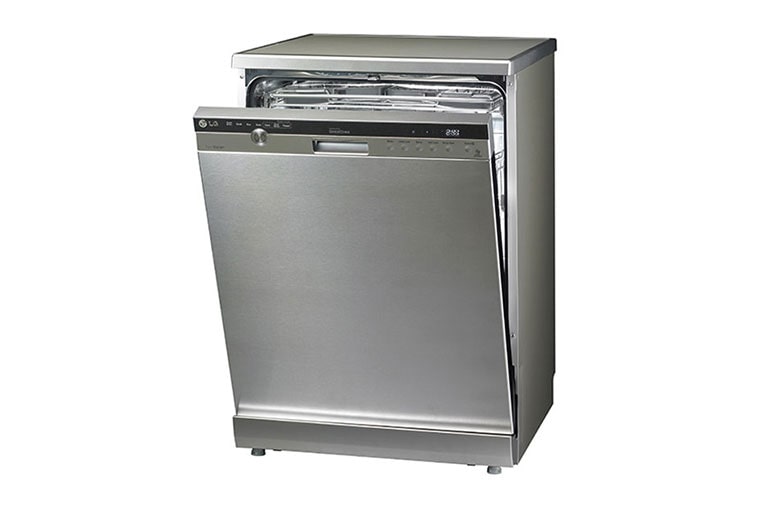LG A++, Gümüş Renk, True Steam™/ Buharlı Yıkama, Dokunmatik Panel, 14 Kişilik Bulaşık Kapasitesi, 10 Yıl Inverter Direct Drive Motor Garantisi, Smart Rack™, D1455CF
