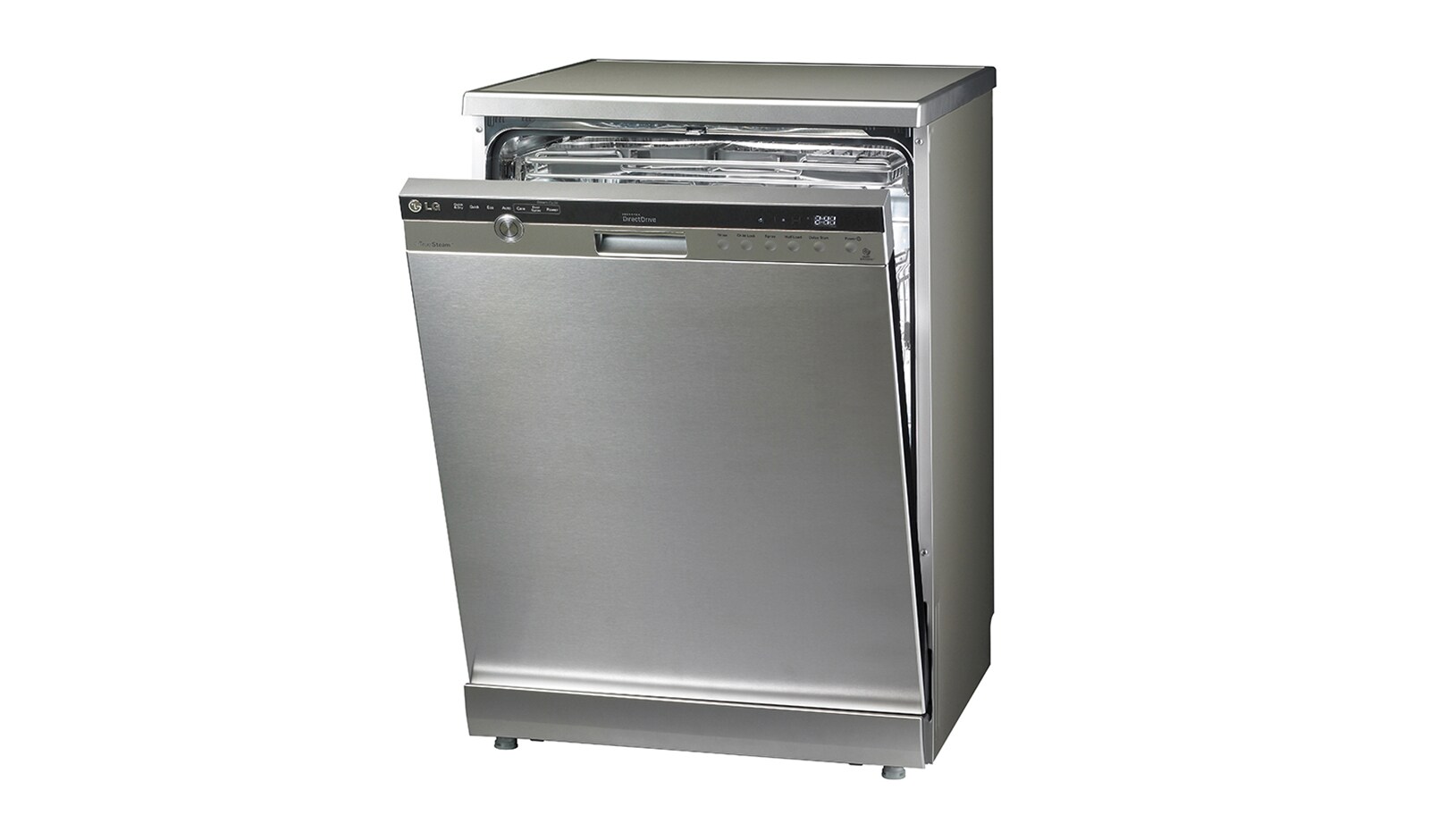 LG A++, Gümüş Renk, True Steam™/ Buharlı Yıkama, Dokunmatik Panel, 14 Kişilik Bulaşık Kapasitesi, 10 Yıl Inverter Direct Drive Motor Garantisi, Smart Rack™, D1455CF
