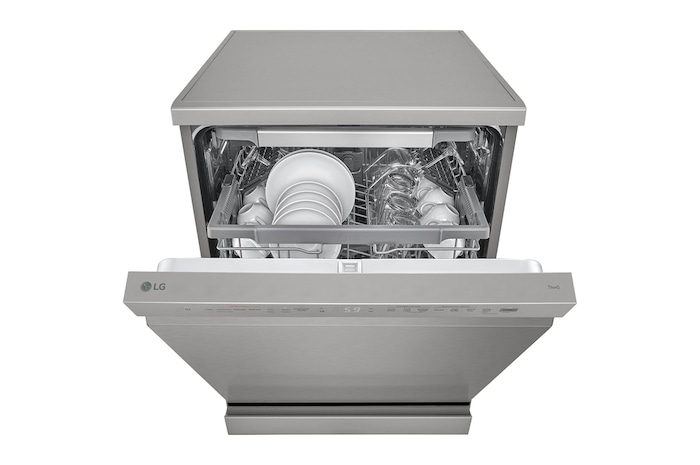 LG QuadWash™ Bulaşık Makinesi | Ayarlanabilir Raflı | Yapay Zeka Temizlik Teknolojili, DFC435FP