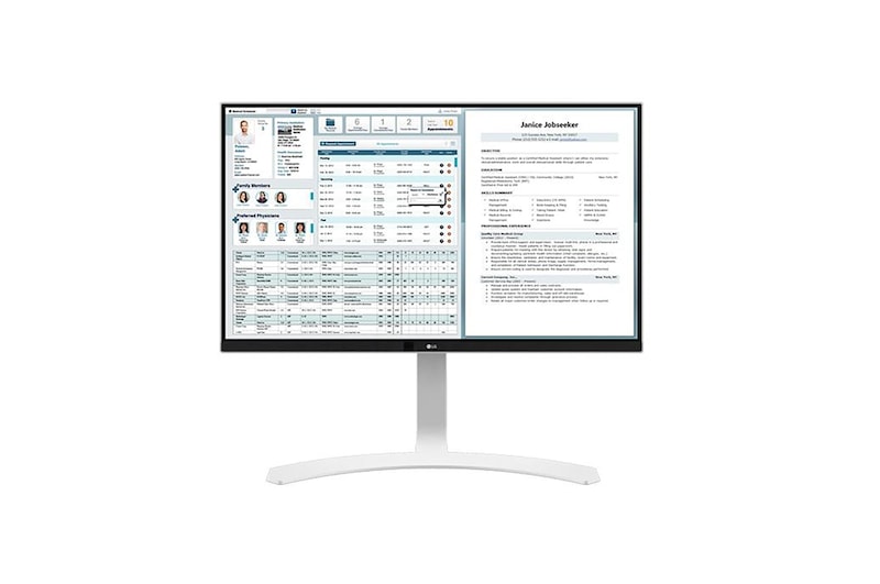 LG Klinik İnceleme Monitörü 27 İnç 8MP 3840x2160 UHD / IPS Ekran Tepki Süresi 14ms, 27HJ712C-W