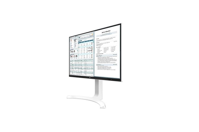 LG Klinik İnceleme Monitörü 27 İnç 8MP 3840x2160 UHD / IPS Ekran Tepki Süresi 14ms, 27HJ712C-W