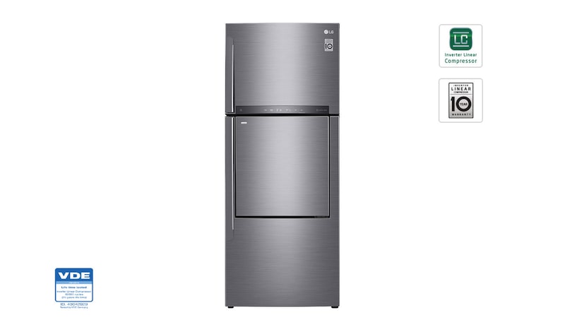 LG A+, 478 Litre, 70cm Genişlik, No Frost, İnoks, GC-A502HLHU