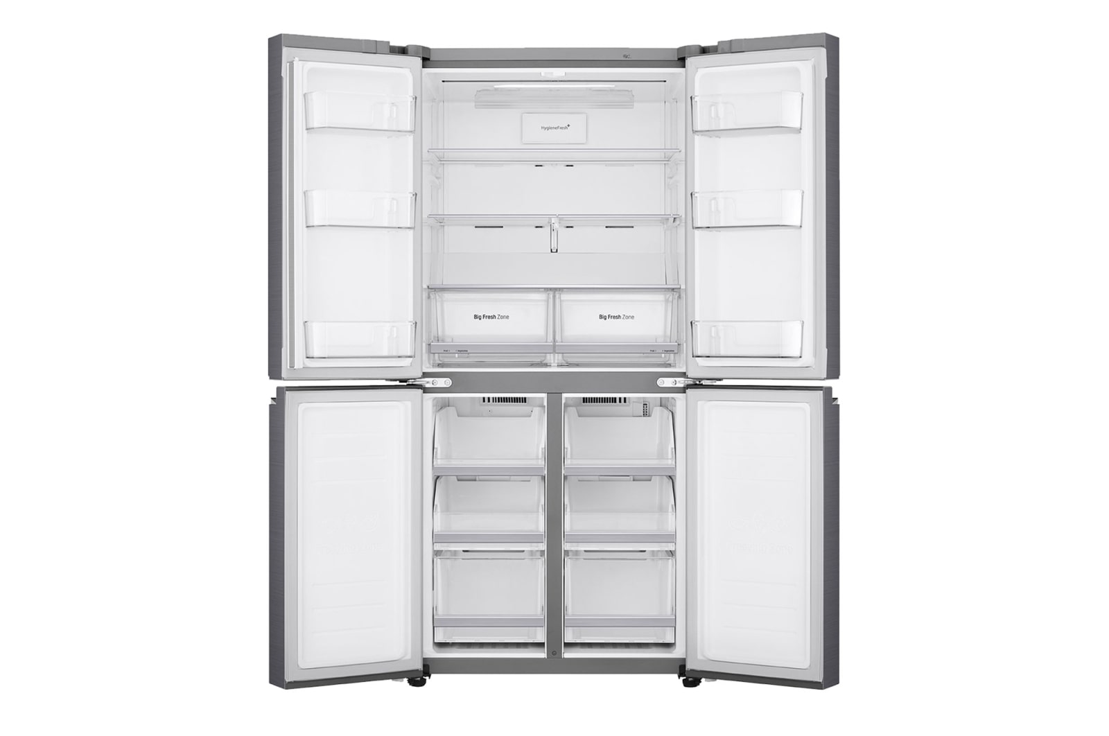 LG A+,  594 Litre, No Frost, Hygiene Fresh+™, Inverter Lineer Kompresör, GC-B22FTLPL