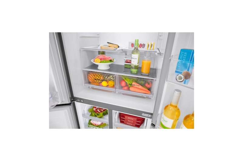 LG A+,  594 Litre, No Frost, Hygiene Fresh+™, Inverter Lineer Kompresör, GC-B22FTLPL