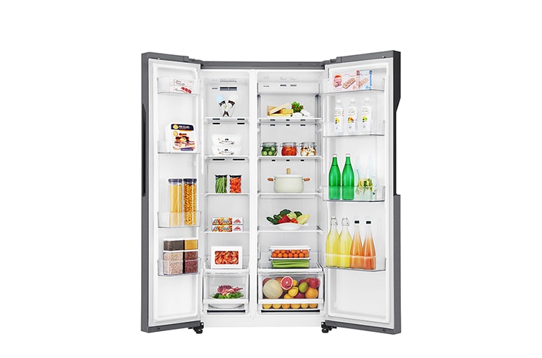 LG A+, Gardırop Tipi, 680 Litre, No Frost, Inverter Lineer Kompresör, GC-B247KQDV