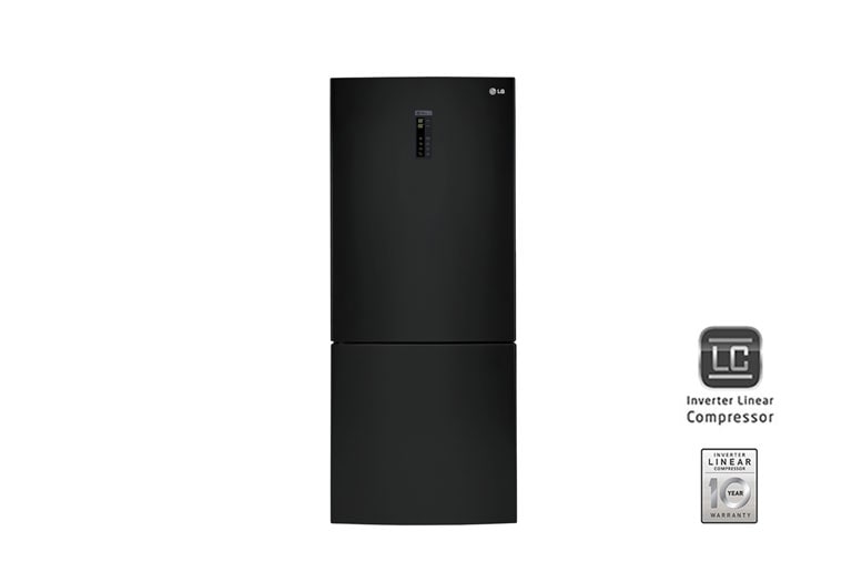 A&#43;&#43;, 499 Litre, 70cm Genişlik, No Frost, Siyah GC-B559PBCZ için önden görünüm