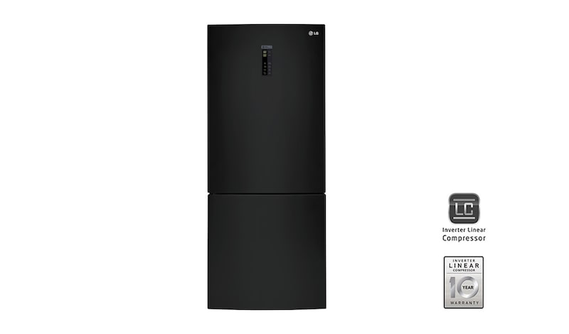 LG A++, 499 Litre, 70cm Genişlik, No Frost, Siyah, GC-B559PBCZ
