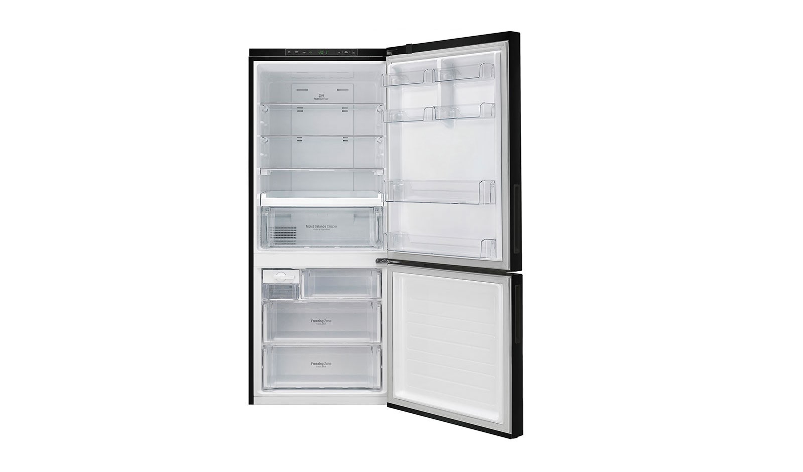 LG A++, 499 Litre, 70cm Genişlik, No Frost, Siyah, GC-B559PBCZ