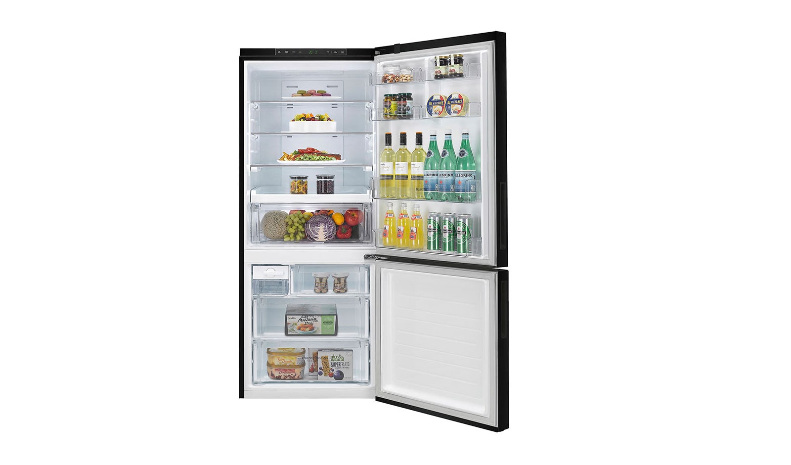 LG A++, 499 Litre, 70cm Genişlik, No Frost, Siyah, GC-B559PBCZ
