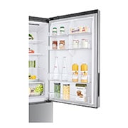 LG No Frost Buzdolabı  499 Litre  70cm Genişlik DoorCooling+™ E Enerji Sınıfı Metalik Gri, GC-B569NLHZ