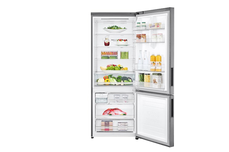 LG No Frost Buzdolabı  499 Litre  70cm Genişlik DoorCooling+™ E Enerji Sınıfı Metalik Gri, GC-B569NLHZ