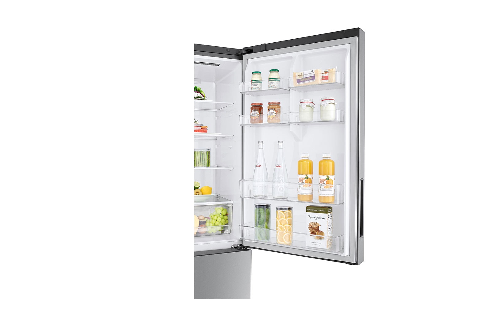 LG No Frost Buzdolabı  499 Litre  70cm Genişlik DoorCooling+™ E Enerji Sınıfı Metalik Gri, GC-B569NLHZ