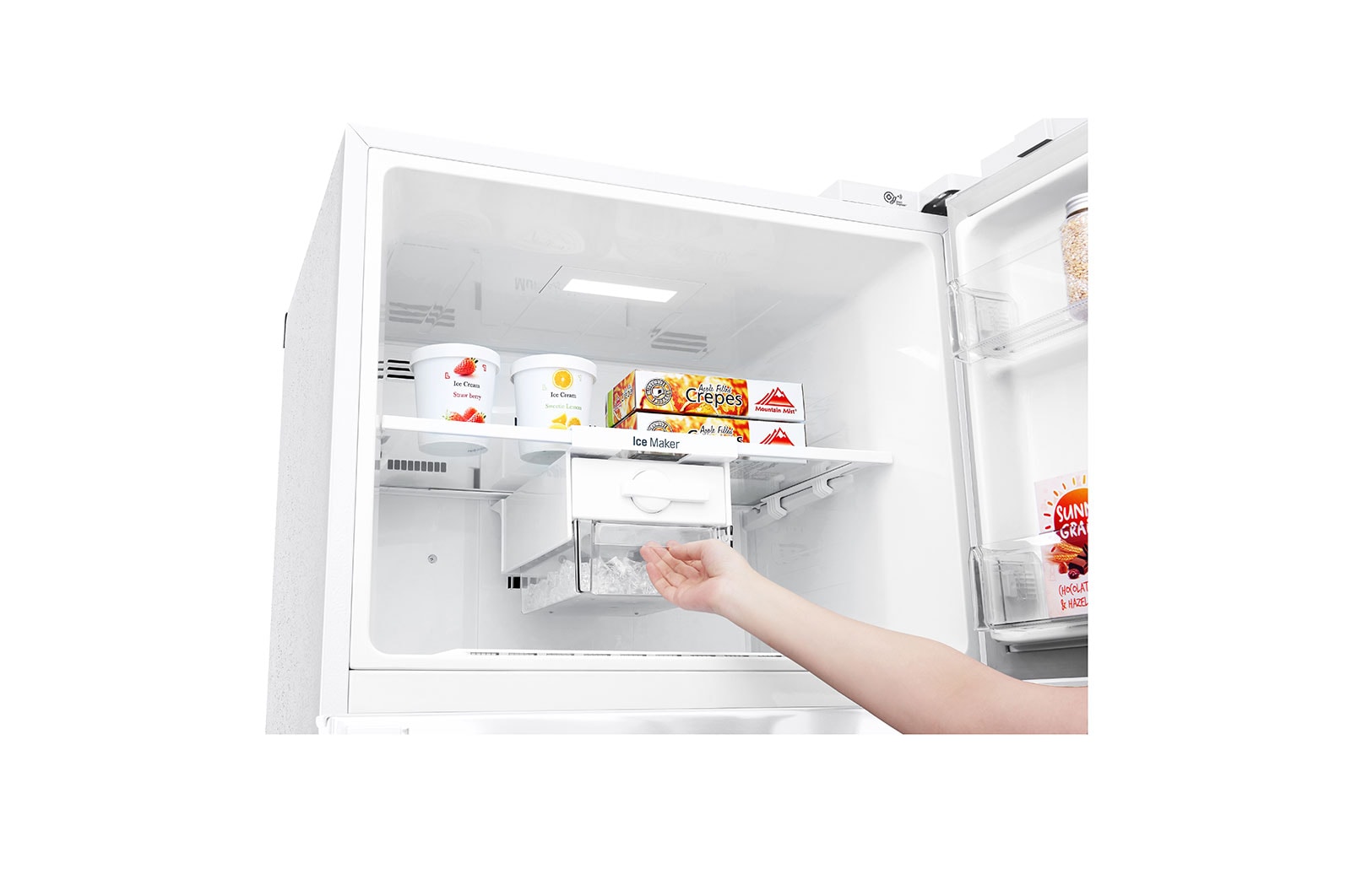 LG No Frost Buzdolabı  471 Litre  70cm Genişlik A++  Enerji Sınıfı Beyaz, GC-C502HQCU