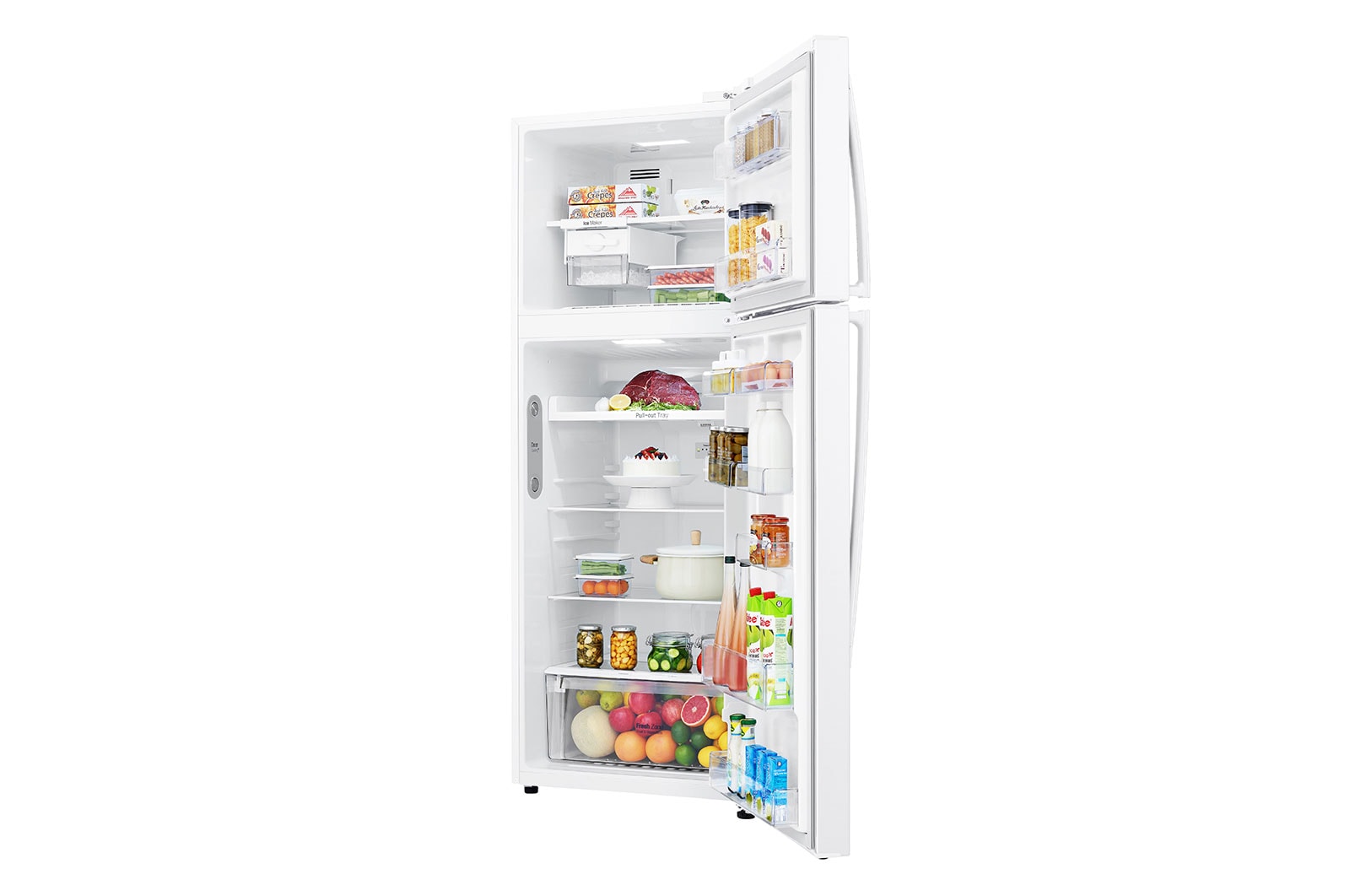 LG No Frost Buzdolabı  471 Litre  70cm Genişlik A++  Enerji Sınıfı Beyaz, GC-C502HQCU