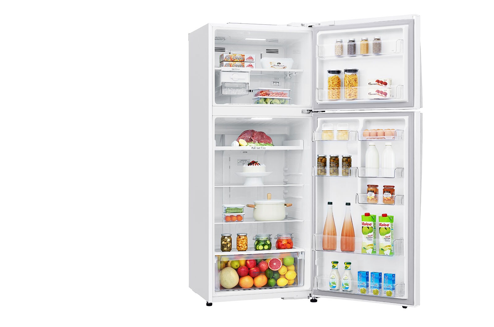 LG No Frost Buzdolabı  471 Litre  70cm Genişlik A++  Enerji Sınıfı Beyaz, GC-C502HQCU