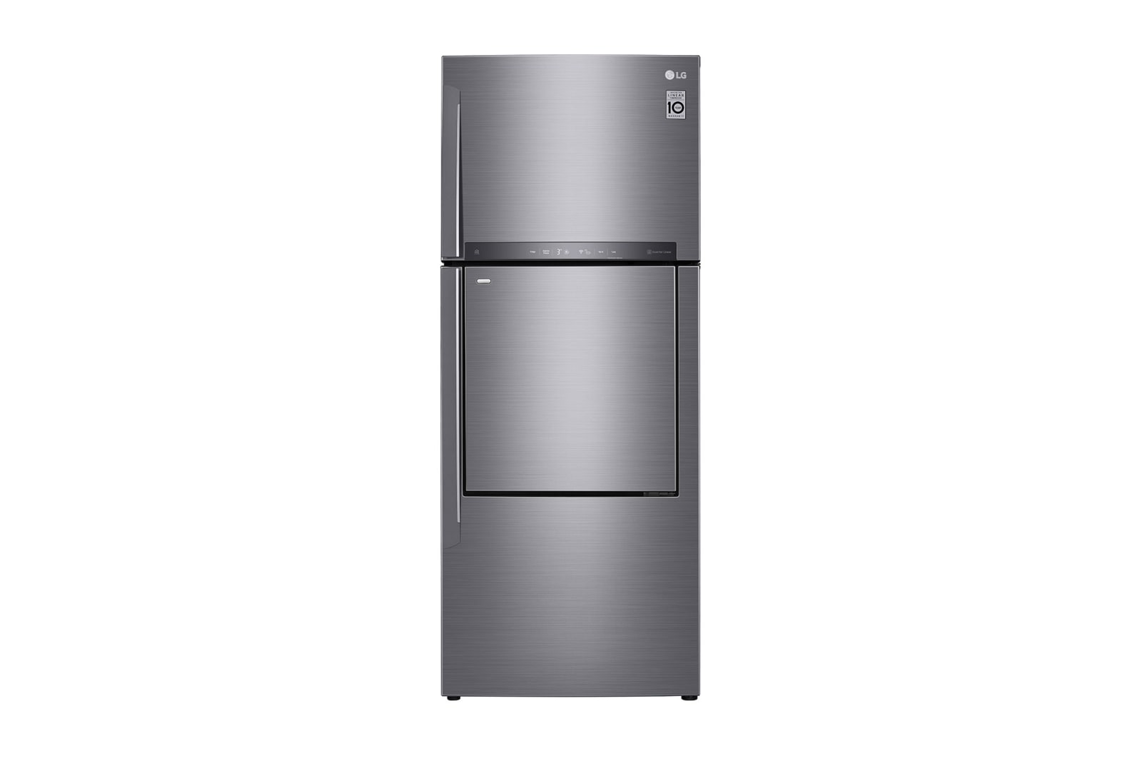 LG A+, Pratik Kapı™, 454 Litre, 70cm Genişlik, No Frost, İnoks, GC-D502HLAM