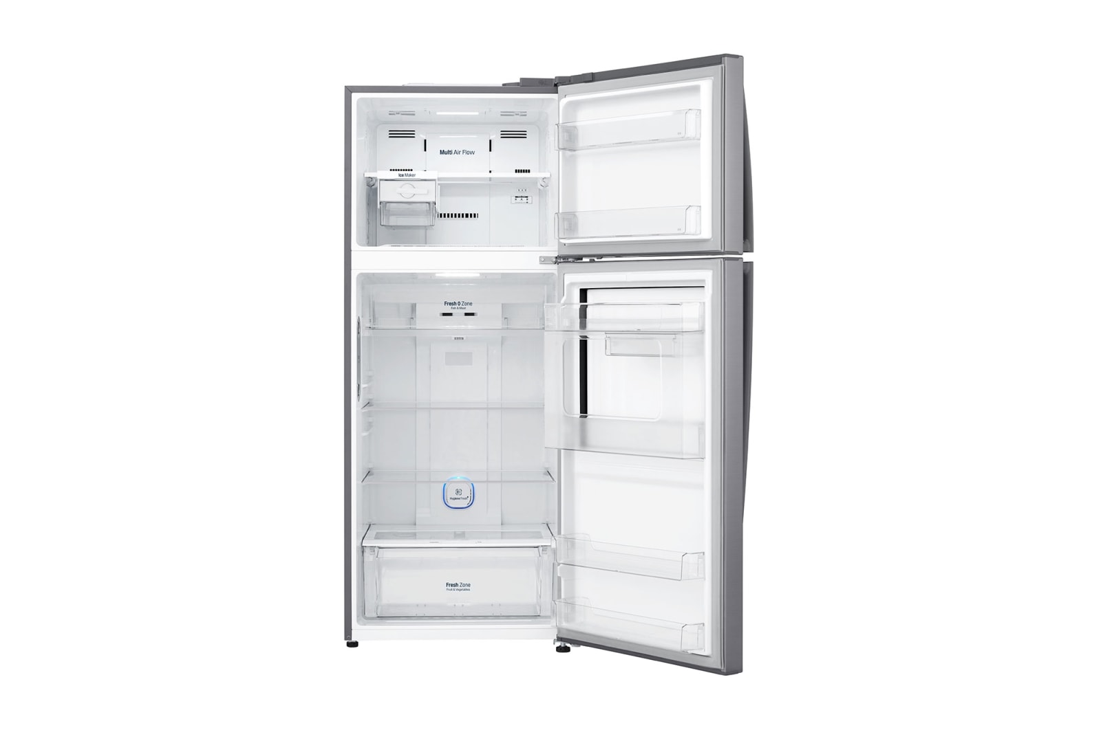 LG A+, Pratik Kapı™, 454 Litre, 70cm Genişlik, No Frost, İnoks, GC-D502HLAM