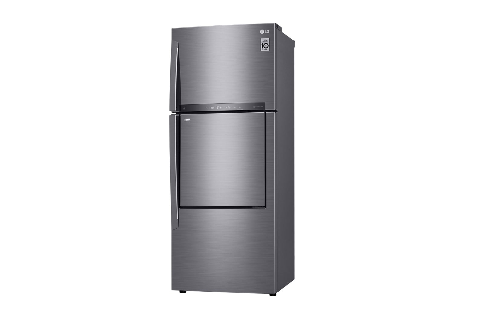 LG A+, Pratik Kapı™, 454 Litre, 70cm Genişlik, No Frost, İnoks, GC-D502HLAM