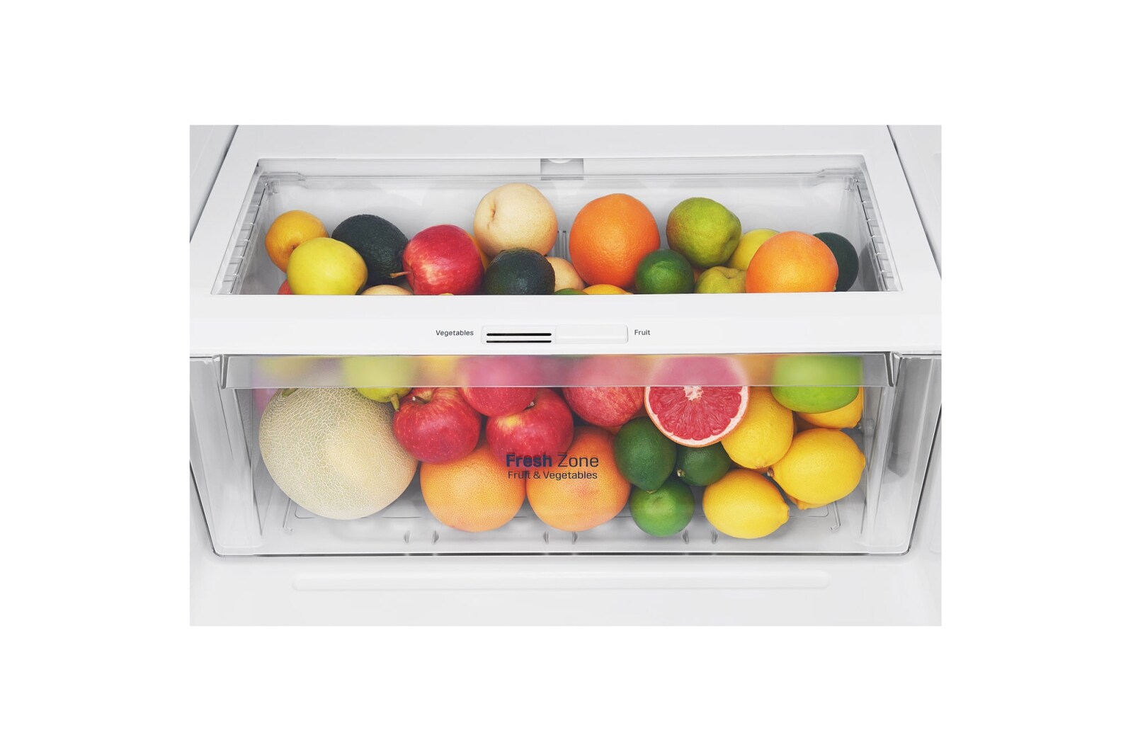 LG Pratik Kapılı 454litre Paslanmaz Çelik VCM Çift Dondurucu Üstte Buzdolabı, GC-D502HQAM