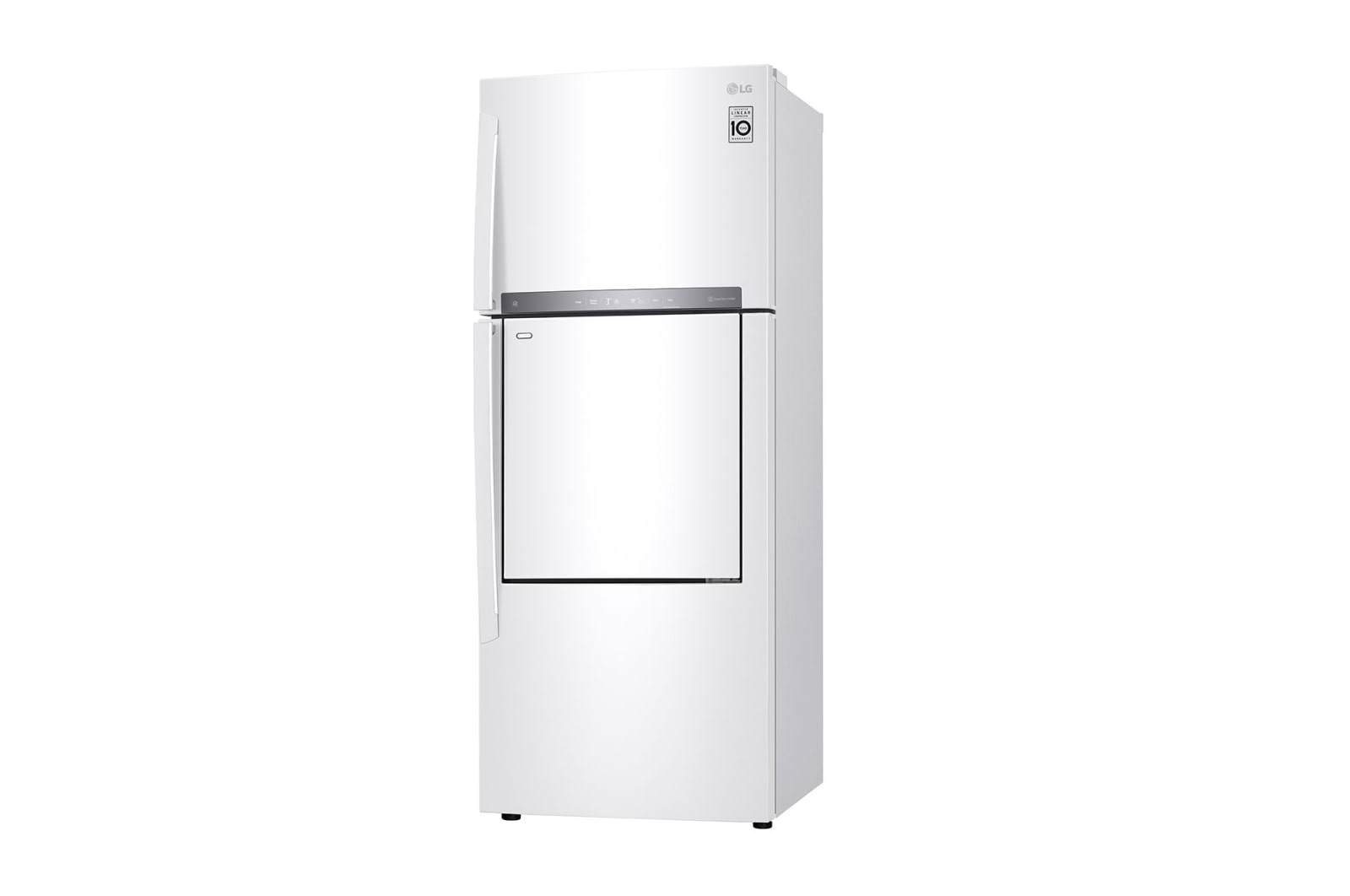 LG Pratik Kapılı 454litre Paslanmaz Çelik VCM Çift Dondurucu Üstte Buzdolabı, GC-D502HQAM