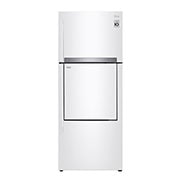 LG Pratik Kapılı 454litre Paslanmaz Çelik VCM Çift Dondurucu Üstte Buzdolabı, GC-D502HQAM