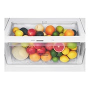 LG Pratik Kapılı 454litre Paslanmaz Çelik VCM Çift Dondurucu Üstte Buzdolabı, GC-D502HQAM