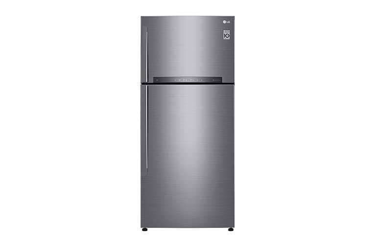 No Frost Buzdolabı  438 Litre  70cm  Genişlik E Enerji Sınıfı Metalik Gri GC-H502HLHU için önden görünüm