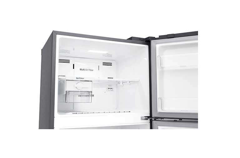 LG No Frost Buzdolabı  438 Litre  70cm  Genişlik E Enerji Sınıfı Metalik Gri, GC-H502HLHU