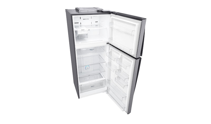 LG No Frost Buzdolabı  438 Litre  70cm  Genişlik E Enerji Sınıfı Metalik Gri, GC-H502HLHU