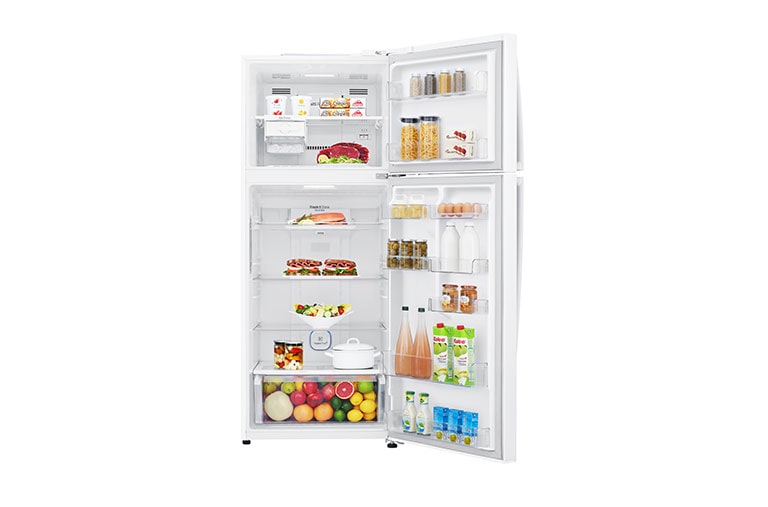 LG No Frost Buzdolabı  438 Litre  70cm  Genişlik E Enerji Sınıfı Beyaz, GC-H502HQHU