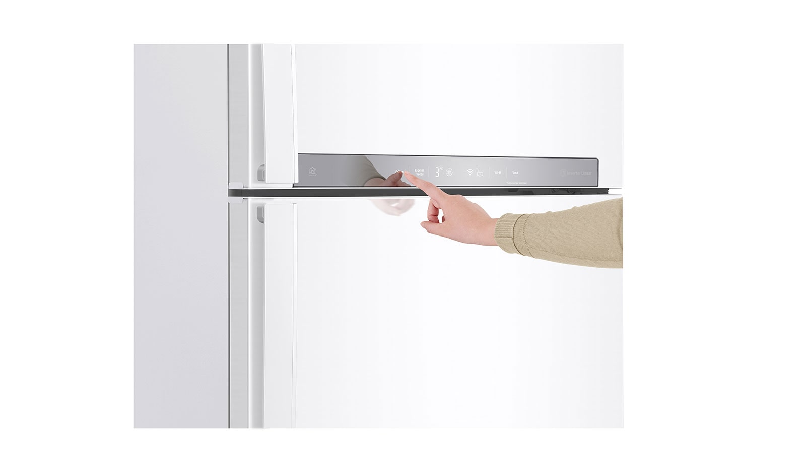 LG No Frost Buzdolabı  438 Litre  70cm  Genişlik E Enerji Sınıfı Beyaz, GC-H502HQHU
