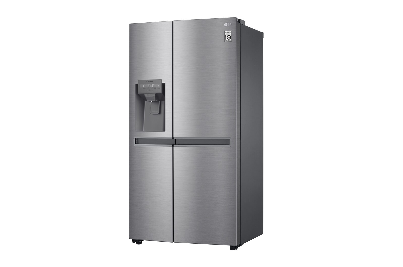 LG 674 Litre Hacimli Buzdolabı Smart Inverter Compressor Özellikli Su Sebilli Gri Renk, GC-L257SLRL