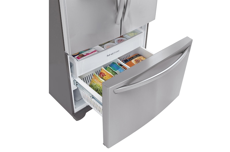 LG A++, 3 Kapılı Kolay Erişim, 638 Litre Hacim, GC-M258USNV