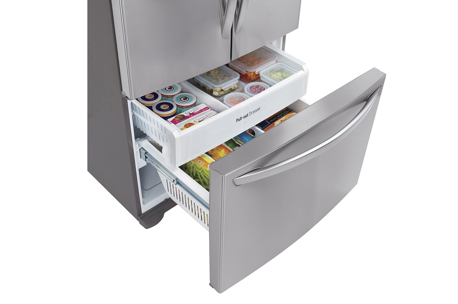 LG A++, 3 Kapılı Kolay Erişim, 638 Litre Hacim, GC-M258USNV