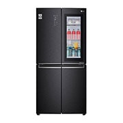 InstaView No Frost Buzdolabı  530 Litre 83,5cm Genişlik DoorCooling&#43; &amp; Hygiene FRESH⁺ᵀᴹ  Mat Siyah GC-Q22FTQKL için önden görünüm