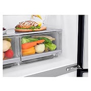 LG InstaView No Frost Buzdolabı  530 Litre 83,5cm Genişlik DoorCooling+ & Hygiene FRESH⁺ᵀᴹ  Mat Siyah, GC-Q22FTQKL