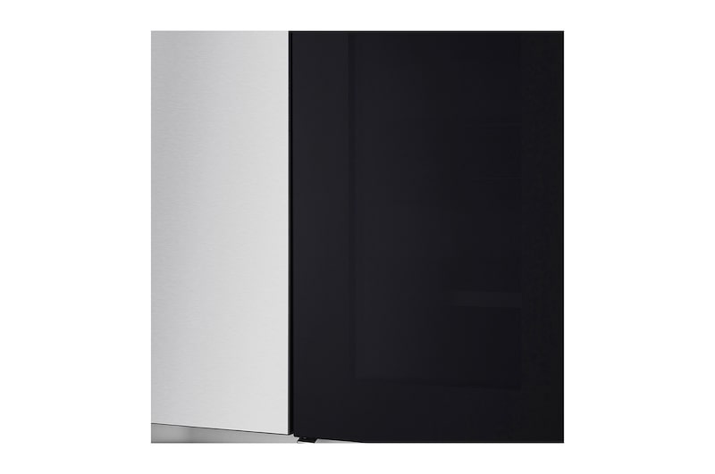 LG InstaView No Frost  Buzdolabı 655 Litre 91,2cm Genişlik F Enerji Sınıfı  Metalik Gri, GC-Q257CSFS
