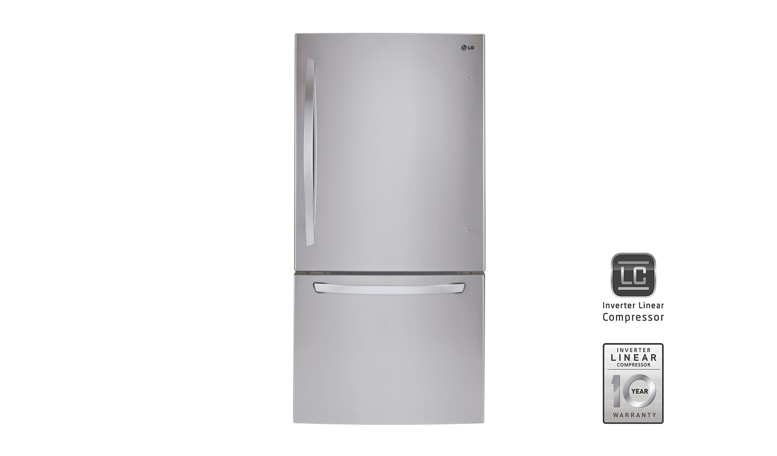 A&#43;, 631 lt, No Frost, İnoks, Alttan Donduruculu Buzdolabı GM-B228VSHM için önden görünüm
