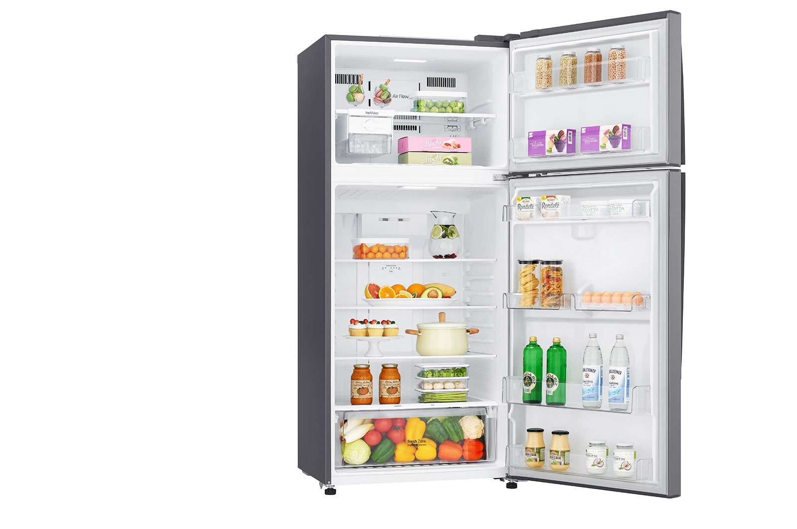 LG No Frost Buzdolabı  516 Litre  78cm Genişlik  A++  Enerji Sınıfı Metalik Gri, GN-C602HLCU