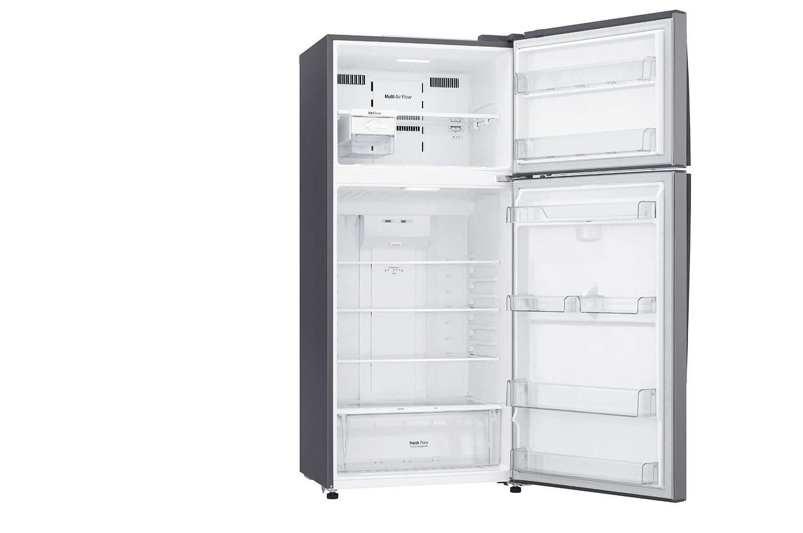 LG No Frost Buzdolabı  516 Litre  78cm Genişlik  A++  Enerji Sınıfı Metalik Gri, GN-C602HLCU