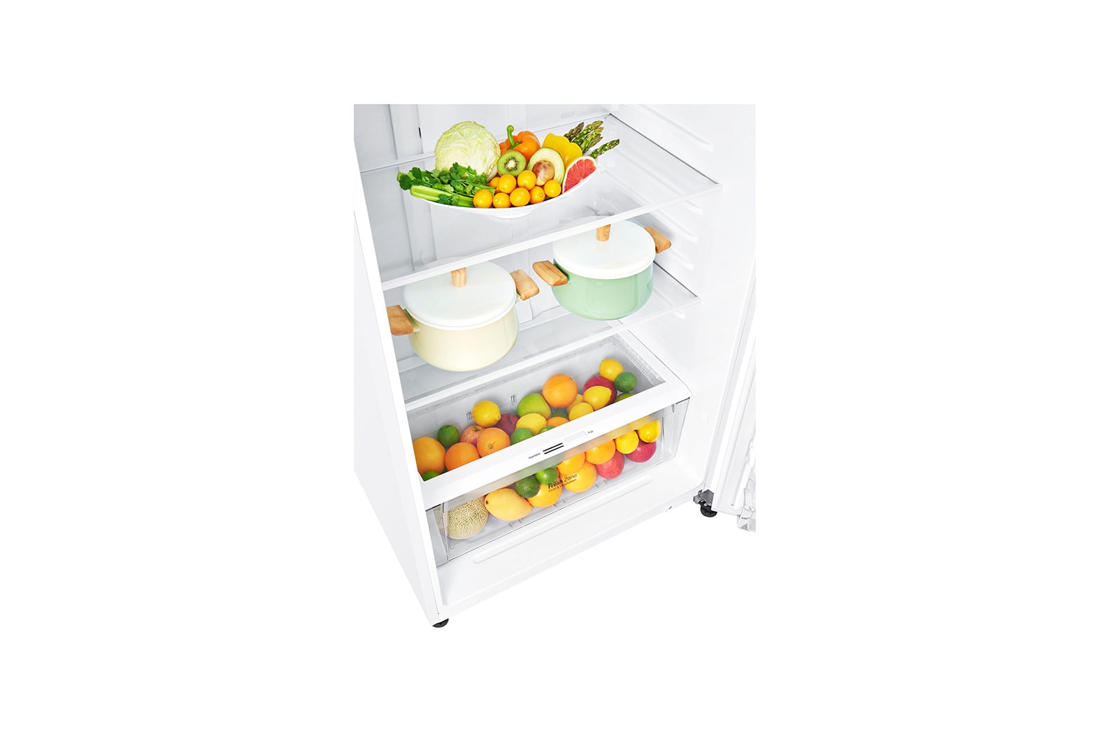 LG No Frost Buzdolabı  547 Litre 78cm Genişlik A++  Enerji Sınıfı Beyaz, GN-C702HQCU